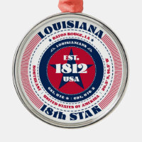 Louisiana 18. Staat Weihnachtsschmuck