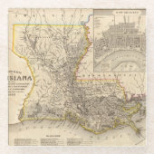 Louisiana 4 glasuntersetzer (Vorderseite)