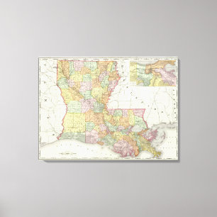 Louisiana 4 leinwanddruck