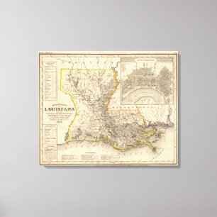 Louisiana 4 leinwanddruck