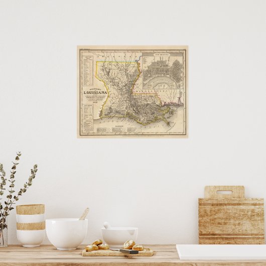 Louisiana 4 poster (Küche)