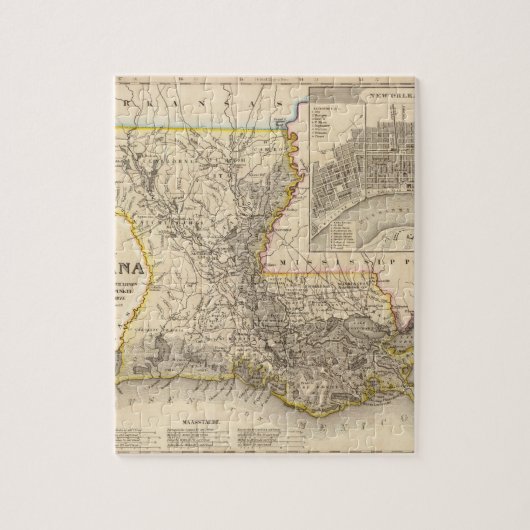 Louisiana 4 puzzle (Vertikal)