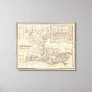 Louisiana 5 leinwanddruck