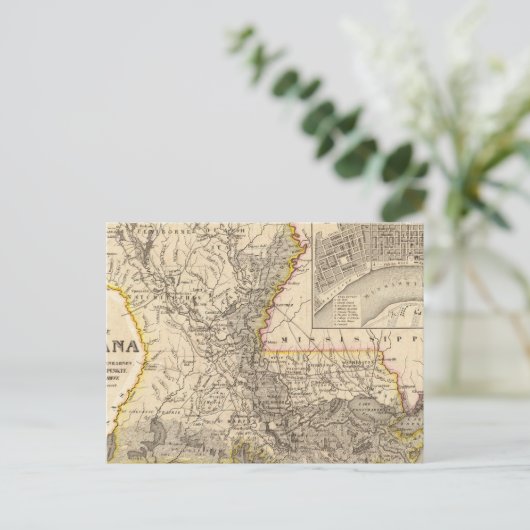 Louisiana 5 postkarte (Stehend Vorderseite)