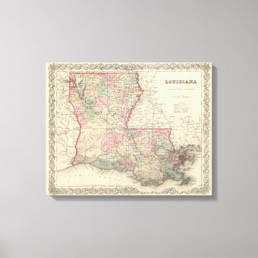 Louisiana 6 leinwanddruck (Vorderseite)