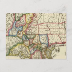 Louisiana 7 postkarte