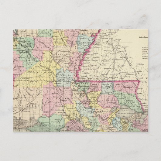 Louisiana 8 postkarte (Vorderseite)