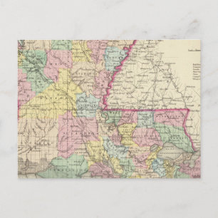 Louisiana 8 postkarte