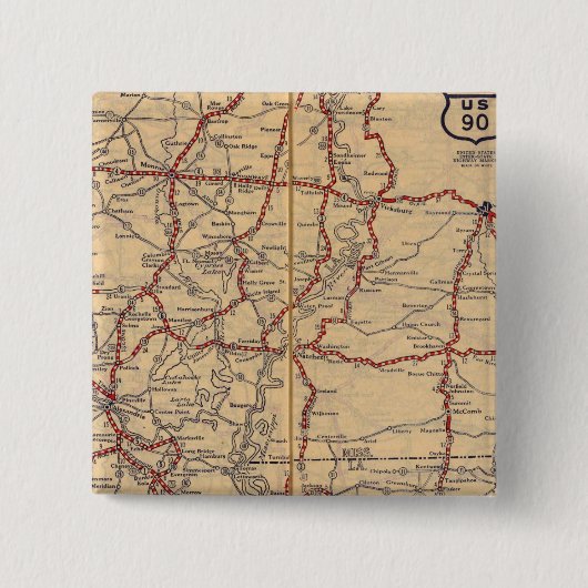 Louisiana 9 button (Vorderseite)