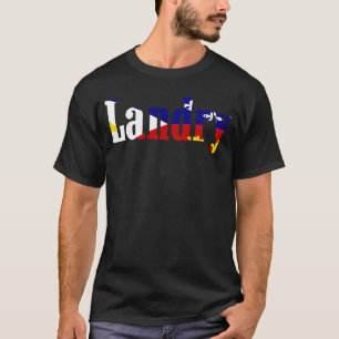 Louisiana Acadian Flag Landry Cajun Pride T-Shirt