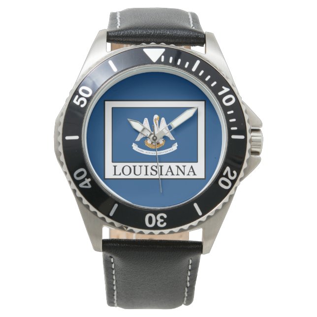 Louisiana Armbanduhr (Vorderseite)