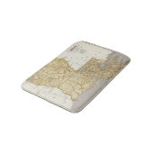 Louisiana-Atlas-Karte Badematte (Schrägansicht)