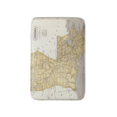 Louisiana-Atlas-Karte Badematte (Vorderseite Vertikal)