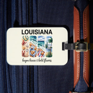 Louisiana – Bayou-Brise und kräftige Aromen Gepäckanhänger