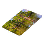 Louisiana Bayou Foto Magnet (Linke Seite)