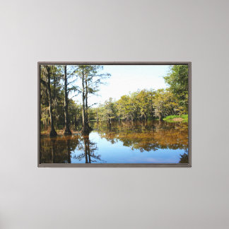 Louisiana-Bayou Leinwanddruck