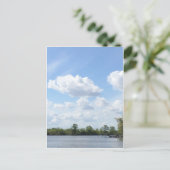 Louisiana Bayou Postkarte (Stehend Vorderseite)