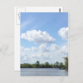 Louisiana Bayou Postkarte (Vorne/Hinten)