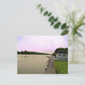 Louisiana Bayou Postkarte (Stehend Vorderseite)