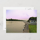 Louisiana Bayou Postkarte (Vorne/Hinten)