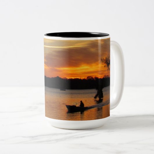 Louisiana Bayou Zweifarbige Tasse (VorderseiteRechts)