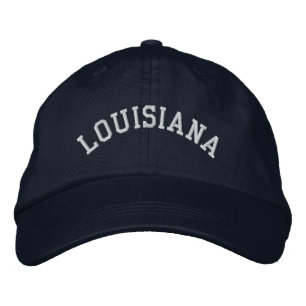 Louisiana bestickt Basic Cap Navy Blue Bestickte Kappe