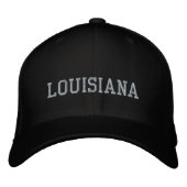 Louisiana Bestickte Baseballkappe (Vorderseite)