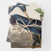 Louisiana Blue Heron von John Jay Audubon Geschenkpapier Set (Beispiel)