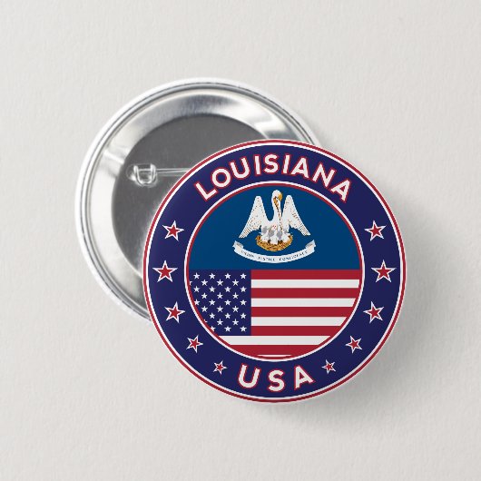 Louisiana Button (Vorne & Hinten)