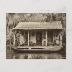Louisiana Cajun Bayou-Ansichtskarte Postkarte