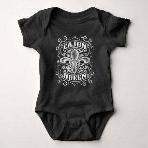 Louisiana Cajun Queen Baby Strampler