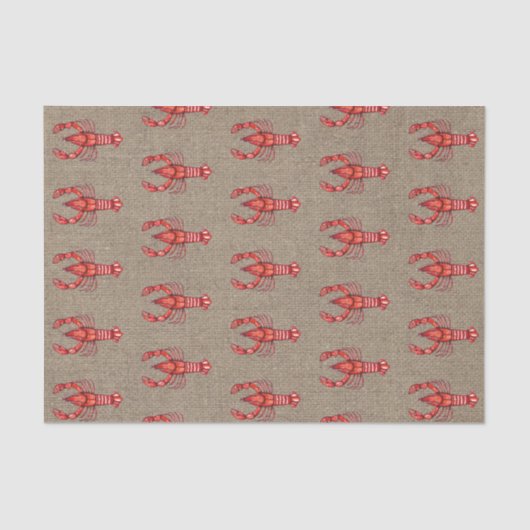 Louisiana Cajun Seidenpapier (Vorderseite)