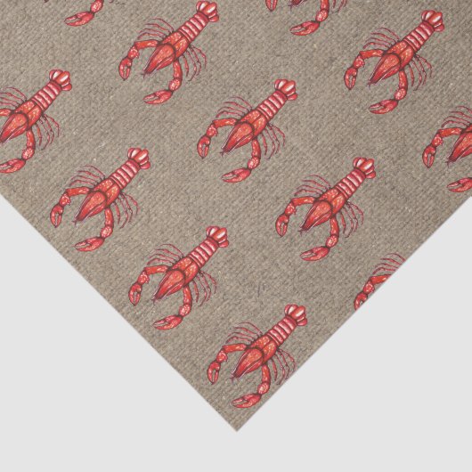 Louisiana Cajun Seidenpapier (Ausschnitt)