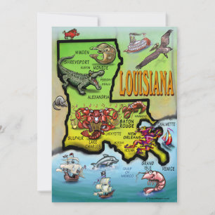 Louisiana Card