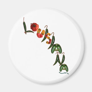 Louisiana Chili Paprikaschoten Magnet
