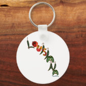 Louisiana Chili Paprikaschoten Schlüsselanhänger (Vorderseite)