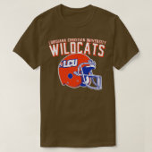 Louisiana Christlich University Wildcats TShirt (Design vorne)