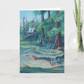 Louisiana Christmas card Karte (Vorderseite)