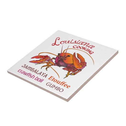 Louisiana Cooking Fliese (Seite)