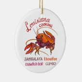 Louisiana Cooking Keramik Ornament (Rechts)