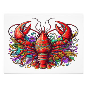 Louisiana Crawfish Fotodruck