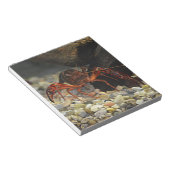 Louisiana Crawfish Notizblock (angewinkelt)