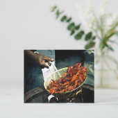 Louisiana Crawfish Postkarte (Stehend Vorderseite)
