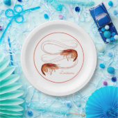 Louisiana Crayfish Pappteller (Party)