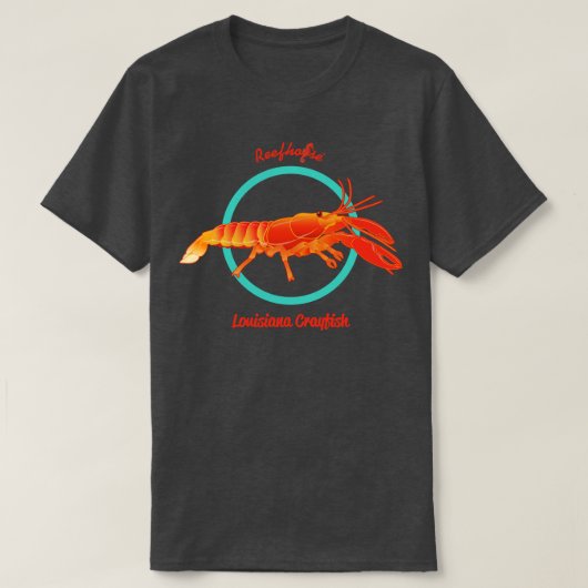 Louisiana Crayfish TShirt (Design vorne)