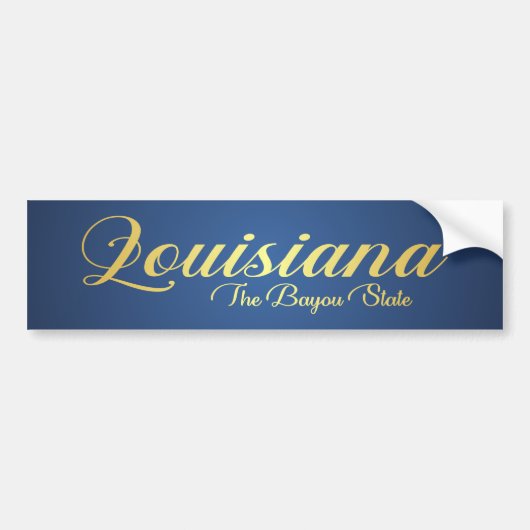Louisiana (dekorativ) autoaufkleber (Vorne)