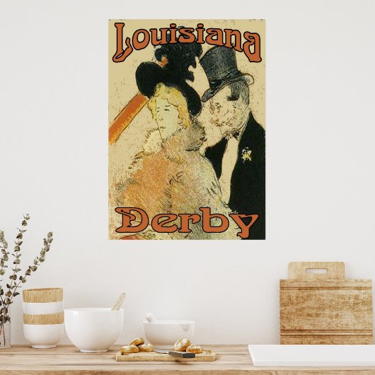 Louisiana Derby Poster (Küche)