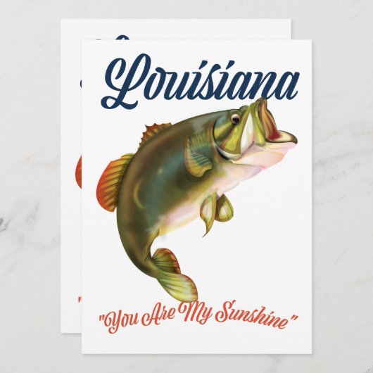 Louisiana "Du bist mein Sonnenschein" (Vorne/Hinten)