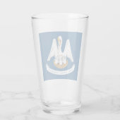 LOUISIANA FLAG GLAS (Rückseite)