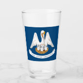 LOUISIANA FLAG GLAS (Vorderseite)